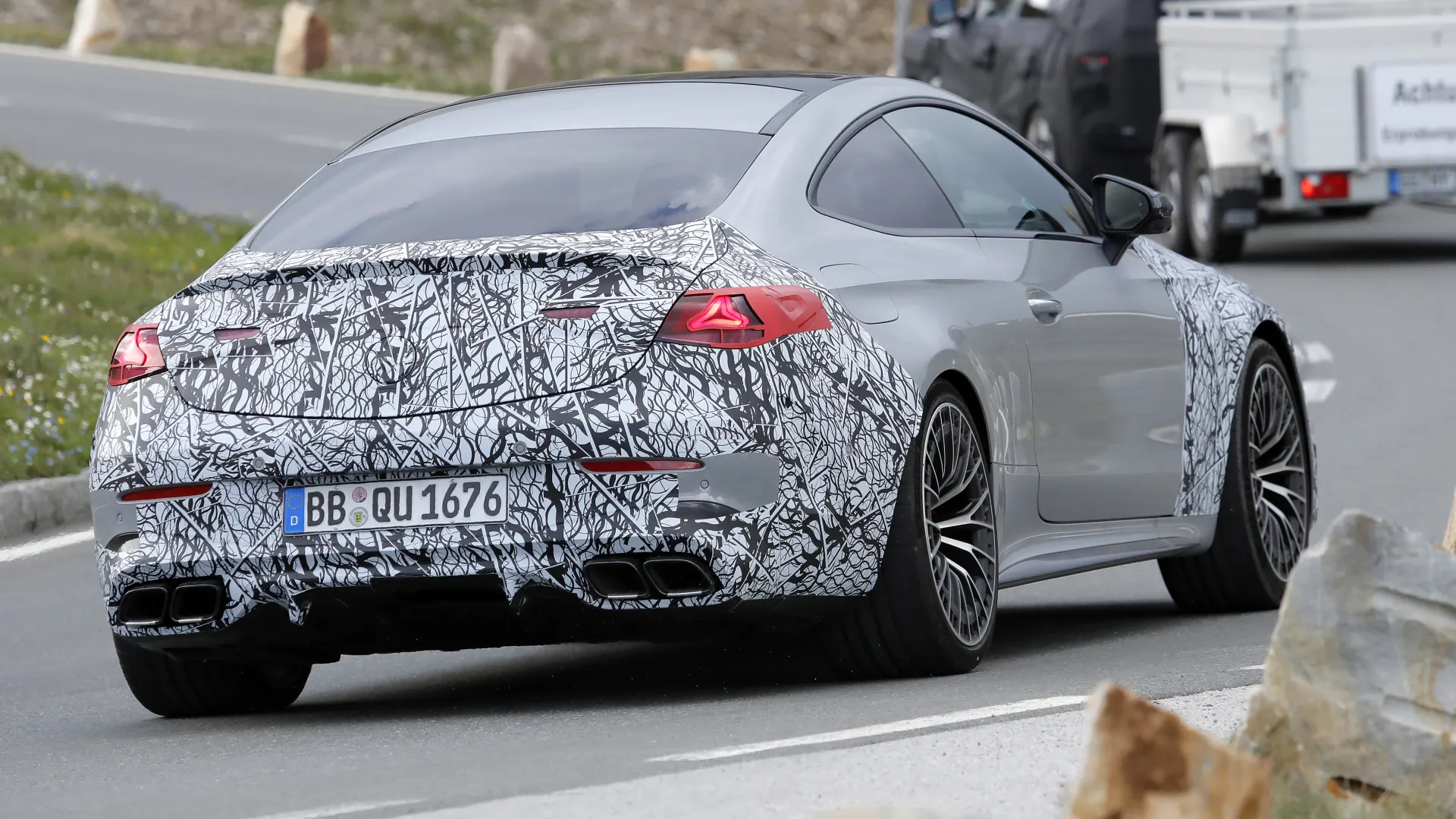 Mercedes-AMG CLE 63 spied: the V8 AMG coupe is officially making a return