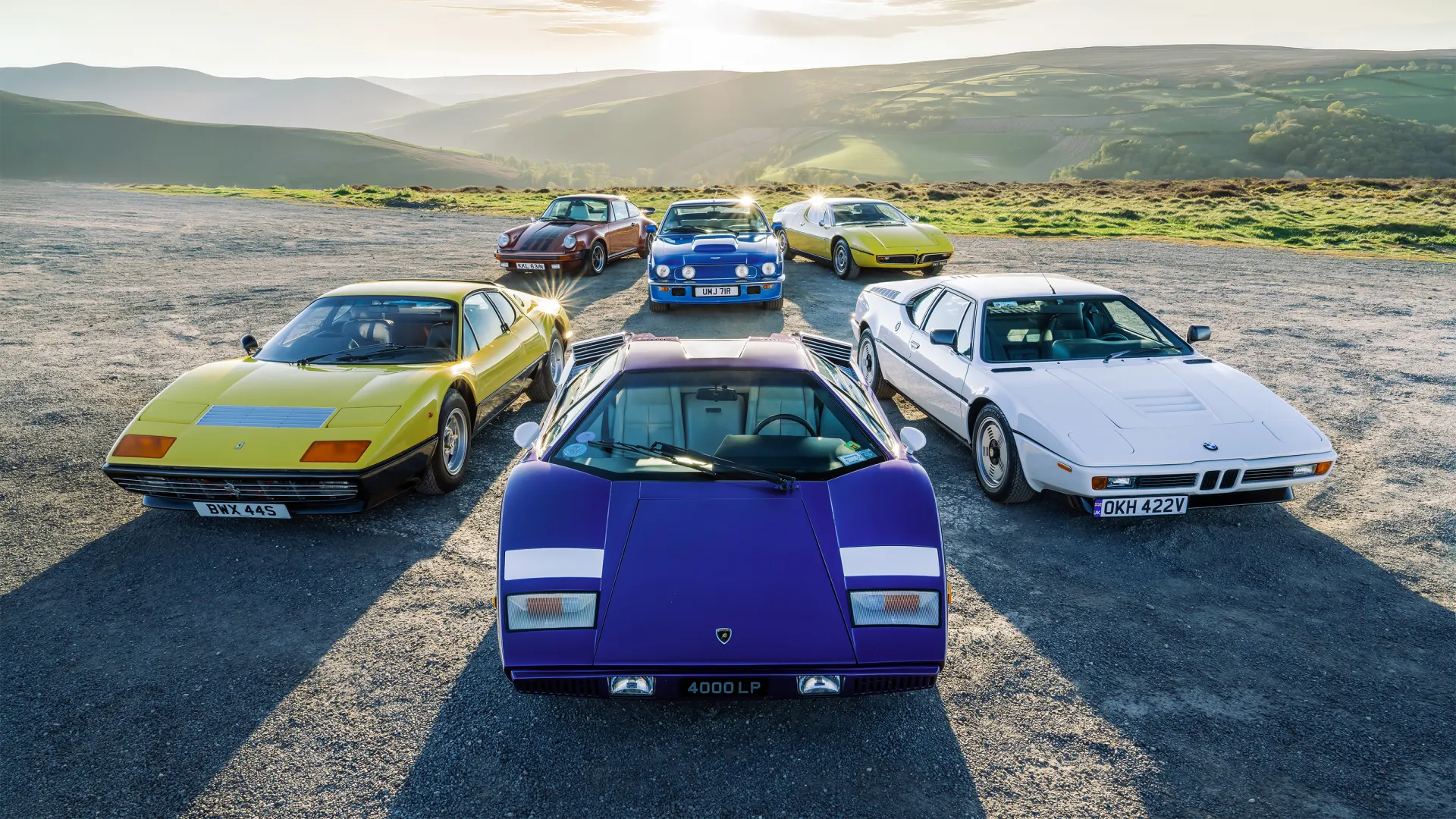 Driving the greatest ’70s supercars, from BMW M1 to Countach
