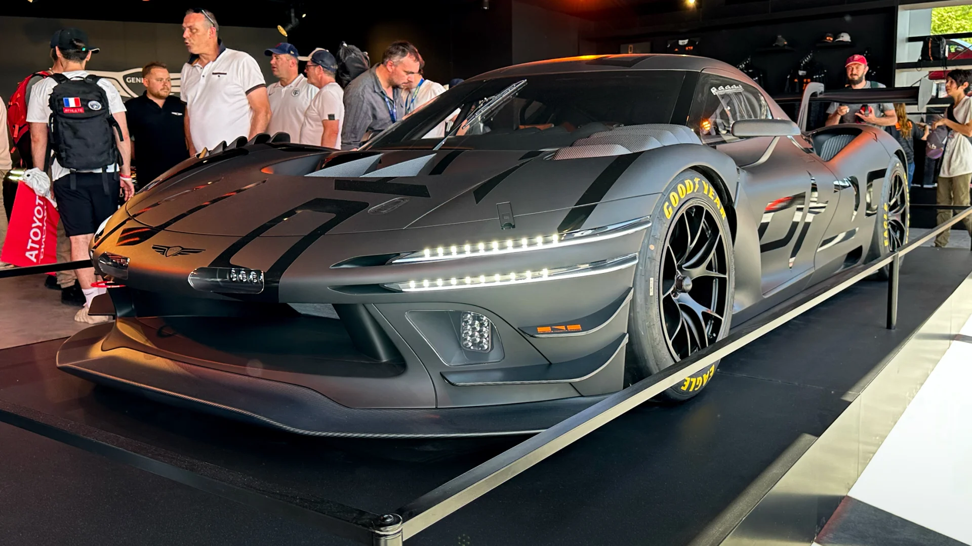 Genesis eyes Ferrari with this fire-breathing mid-engined GT3 race car