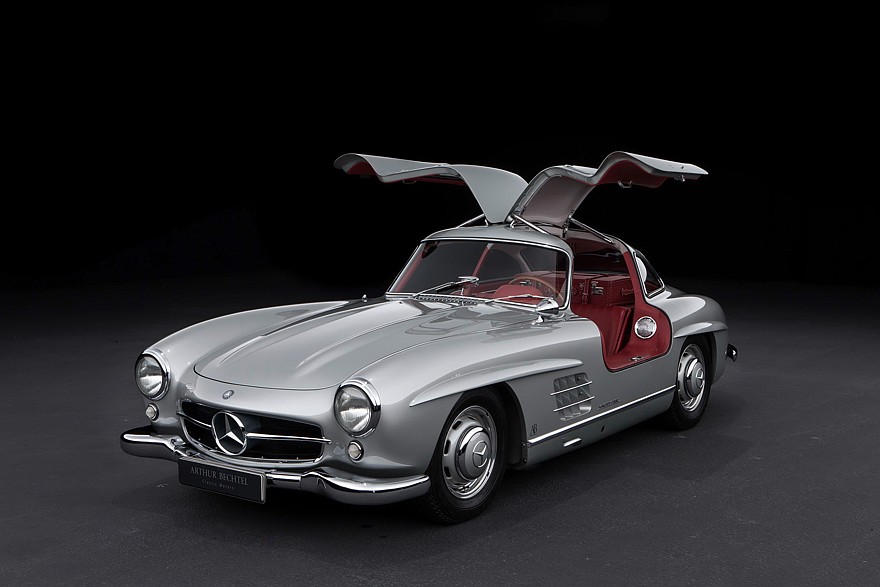 Mercedes-Benz 300 SL W198 (1954). Сделано около 1400 шт