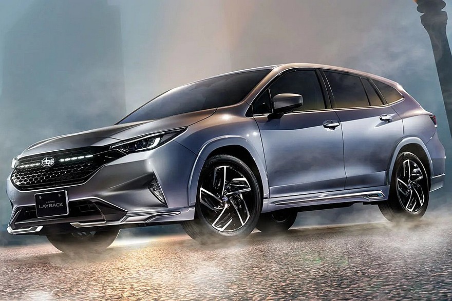 Гибридный Subaru Levorg Layback с опциональными дизайн-пакетами