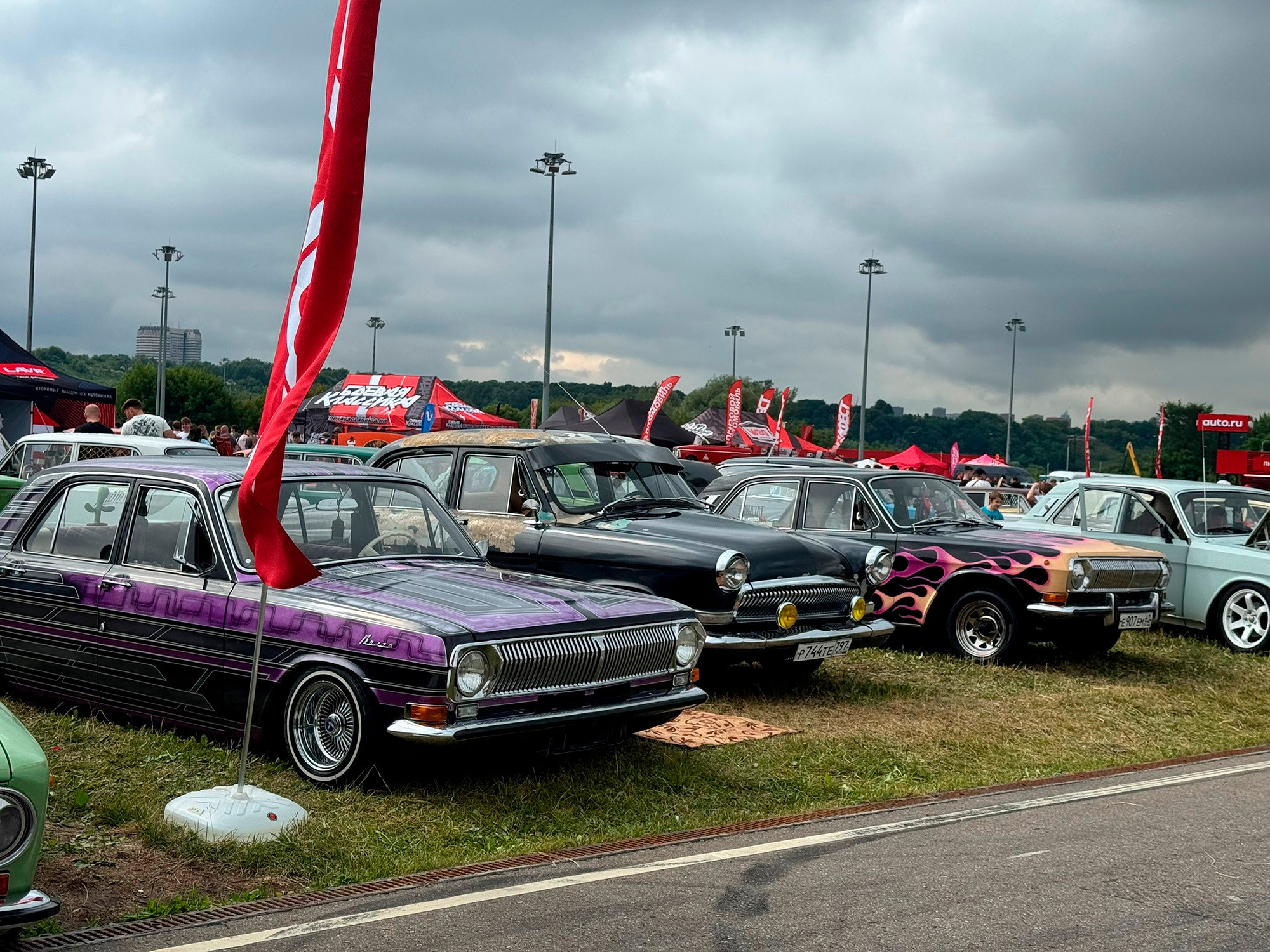 The anniversary festival of national automotive culture 'All by the Classics' was held in Moscow