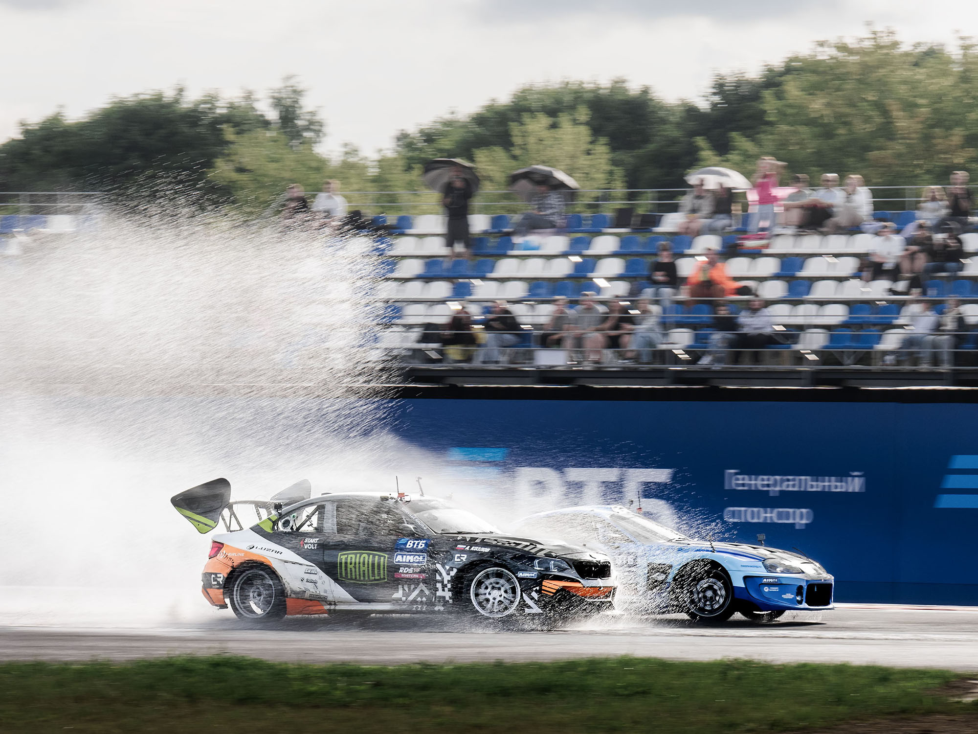 Anton Kozlov won the RDS Grand Prix stage in Moscow on his birthday