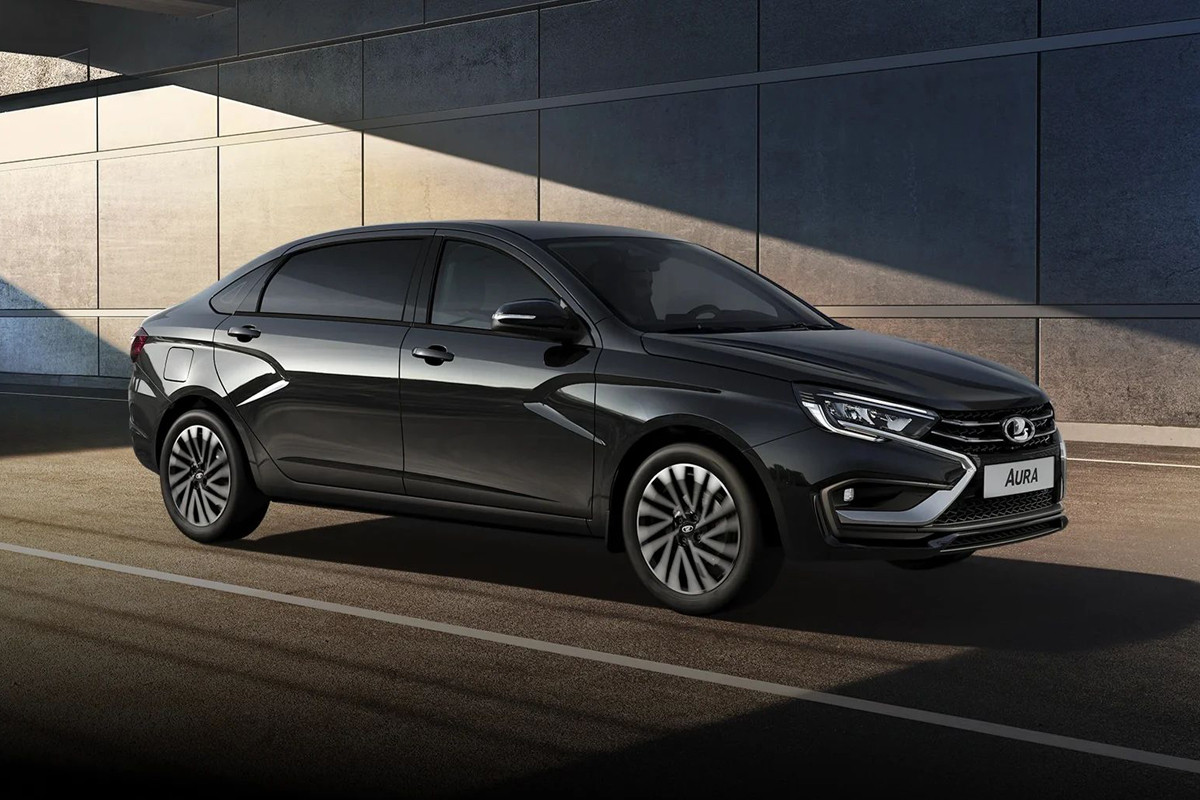 Production of Lada Aura with a couple of updates has started at AVTOVAZ