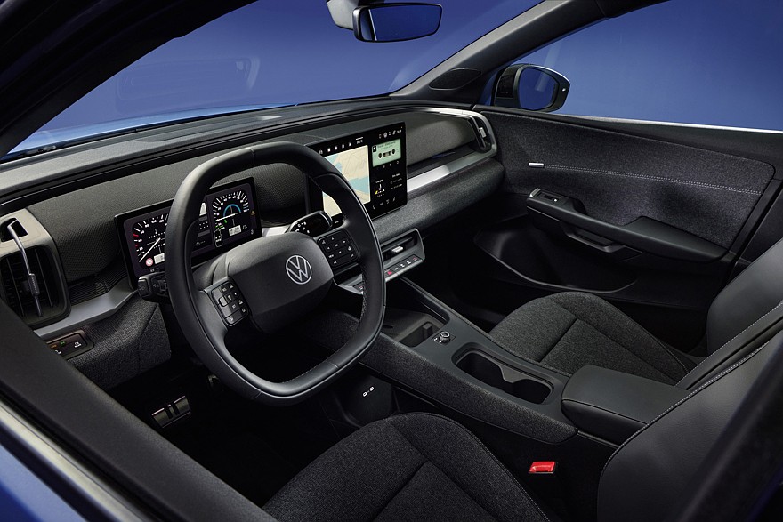 На фото: салон Volkswagen ID. Cross