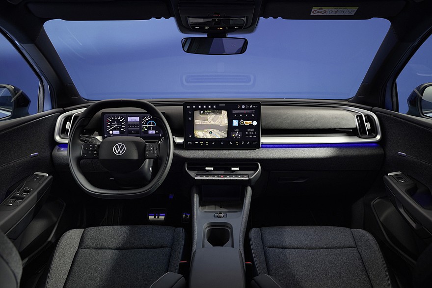 На фото: салон Volkswagen ID. Cross