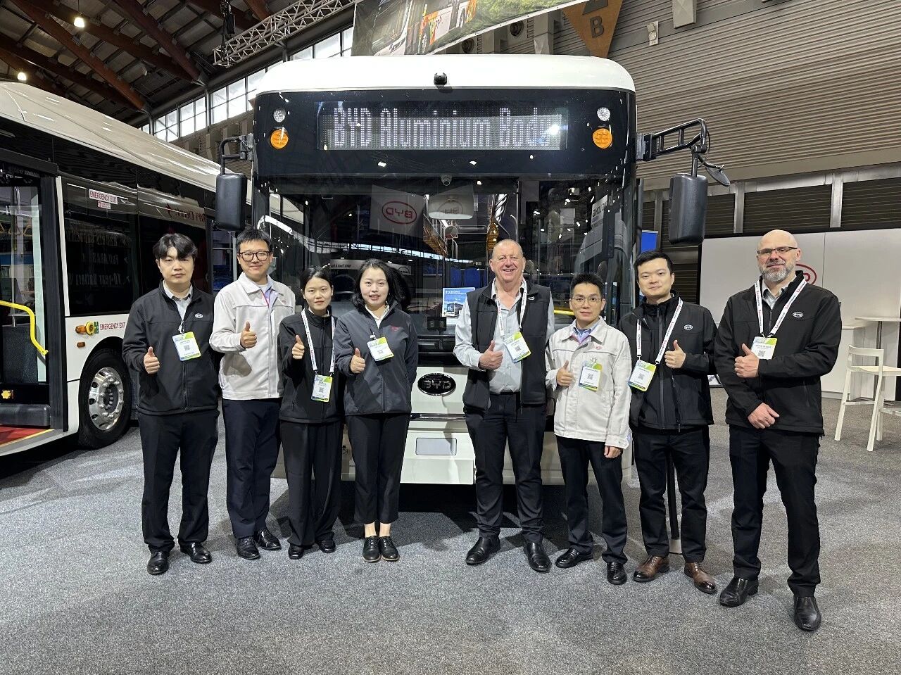 BYD Shines at Sydney International Bus Expo with Multiple Pure Electric Buses