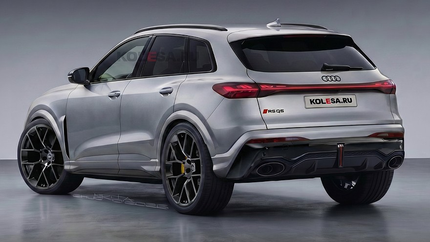 Рендер нового Audi RS Q5 в разных цветах