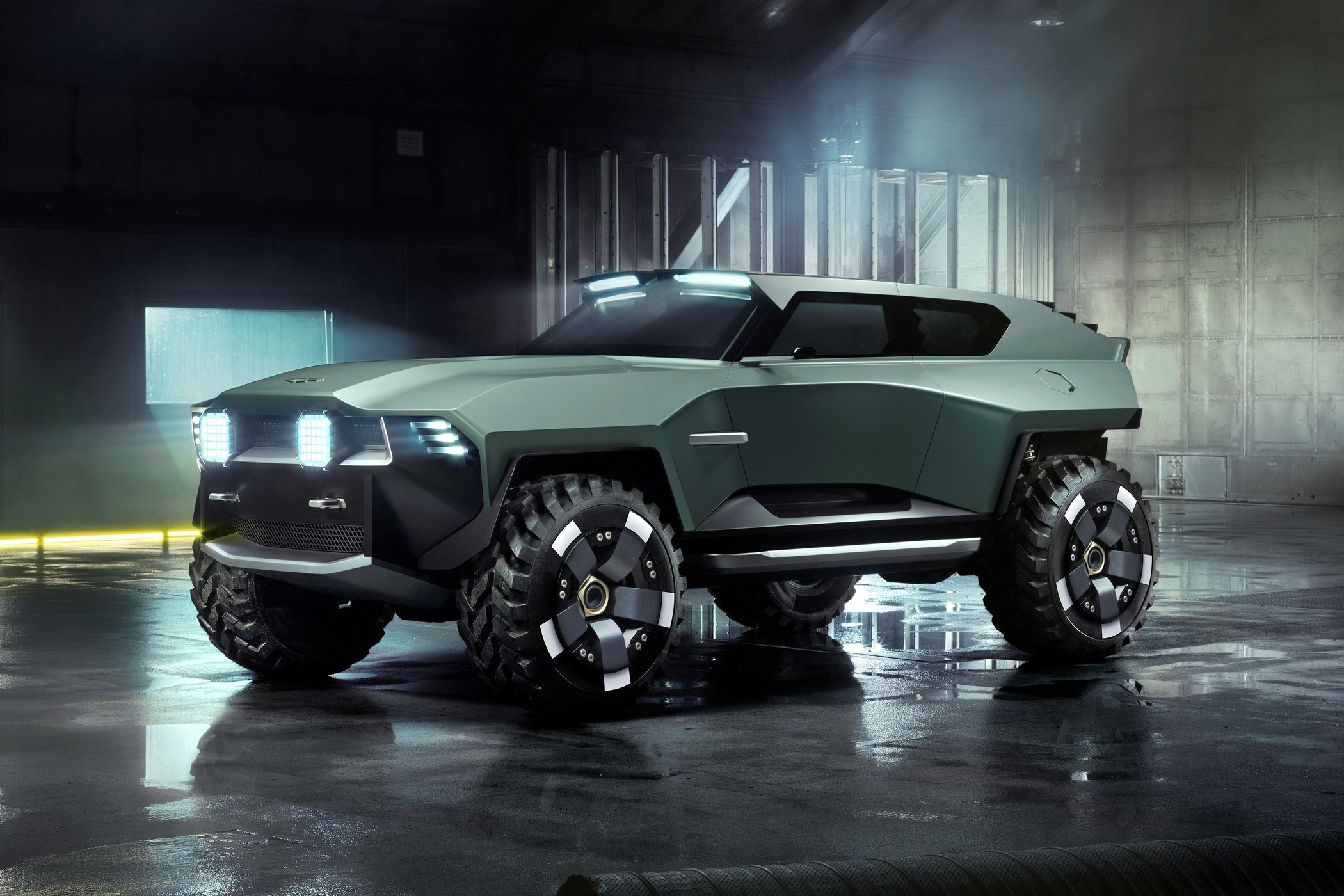 Aston Martin has unveiled a brutal V12 SUV. A dream? Yes, but there’s a catch…