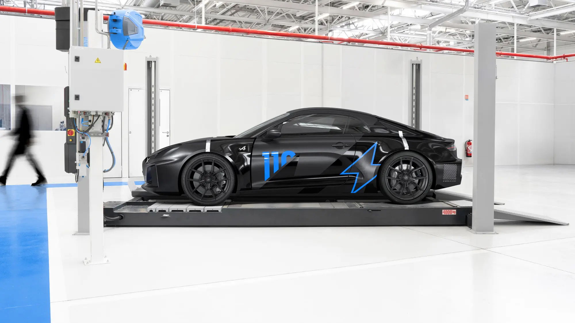 This is your closest look yet at the electric Alpine A110