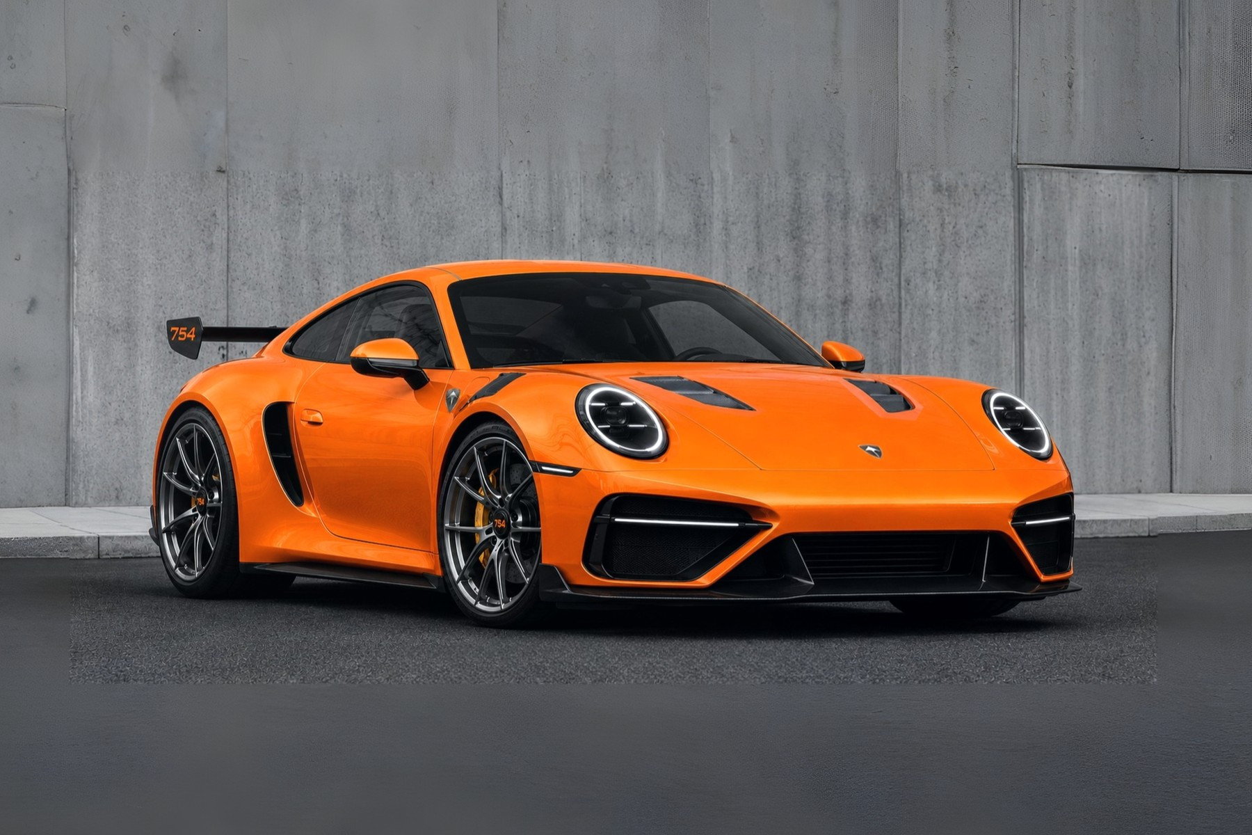 Angelelli Project 754: Radically Lightened Generative Supercar Based on Porsche 911