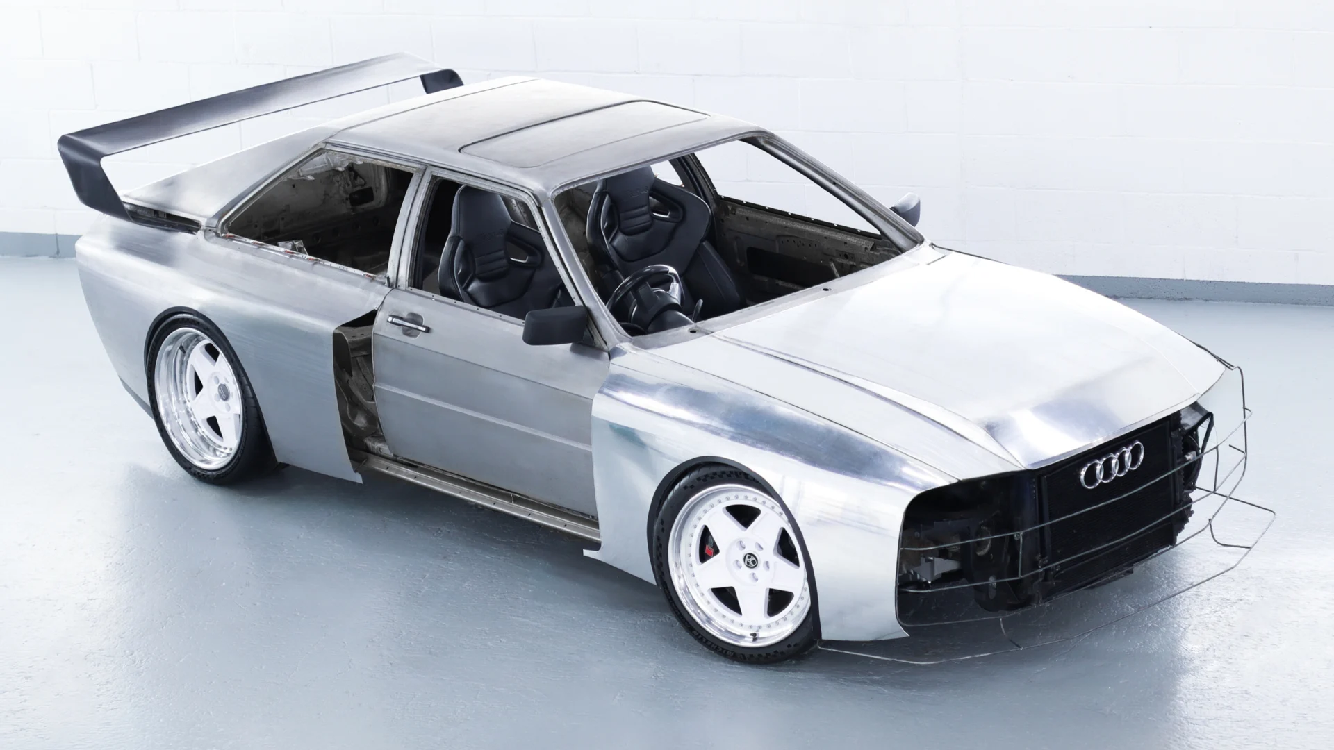 This wild Audi merges two iconic modern classic German cars