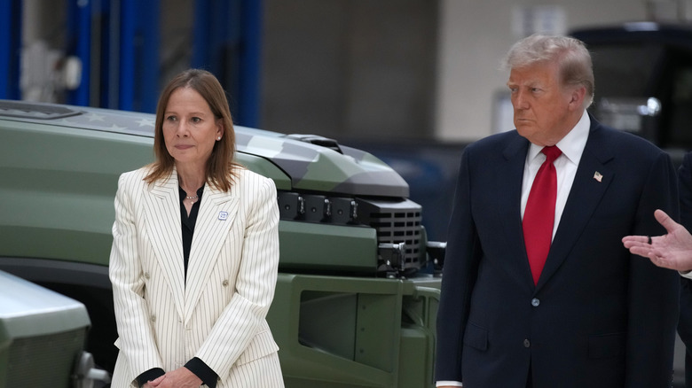 Trump Joins War On Cars, Tells Mary Barra 'I'm Not Sure I Want To Get Hit By One Of Your Silverados