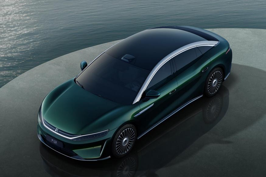 BYD Dahan flagship sedan shown without camouflage